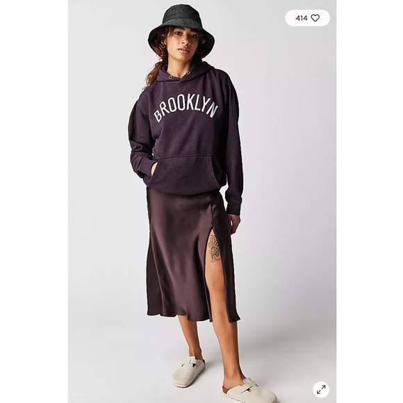 Free People Tops - Free People Purple Brooklyn Hoodie